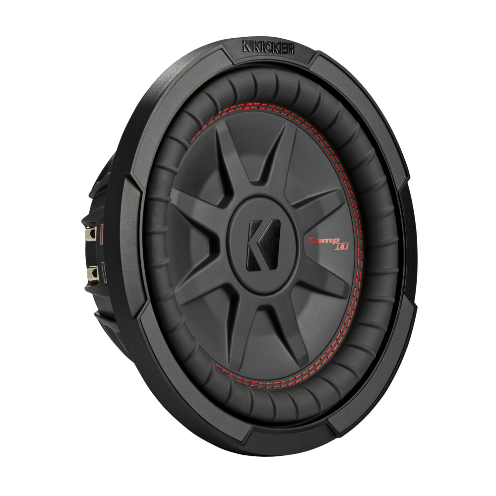CompRT 10" Thin Profile Dual Voice Coil Subwoofer - 4 Ohm