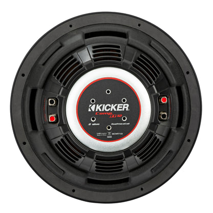 CompRT 12" Thin Profile Dual Voice Coil Subwoofer - 4 Ohm