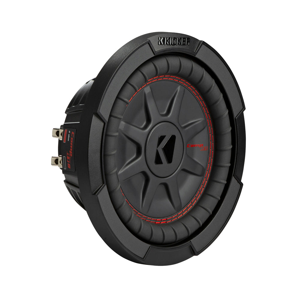 CompRT 8" Thin Profile Dual Voice Coil Subwoofer - 4 Ohm