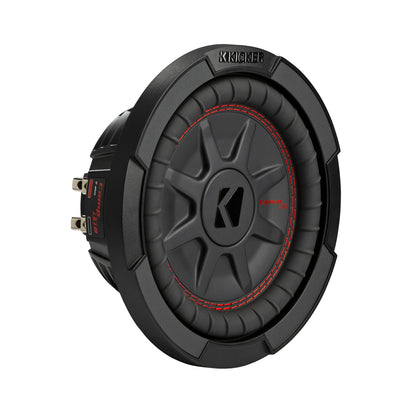 CompRT 8" Thin Profile Dual Voice Coil Subwoofer - 4 Ohm