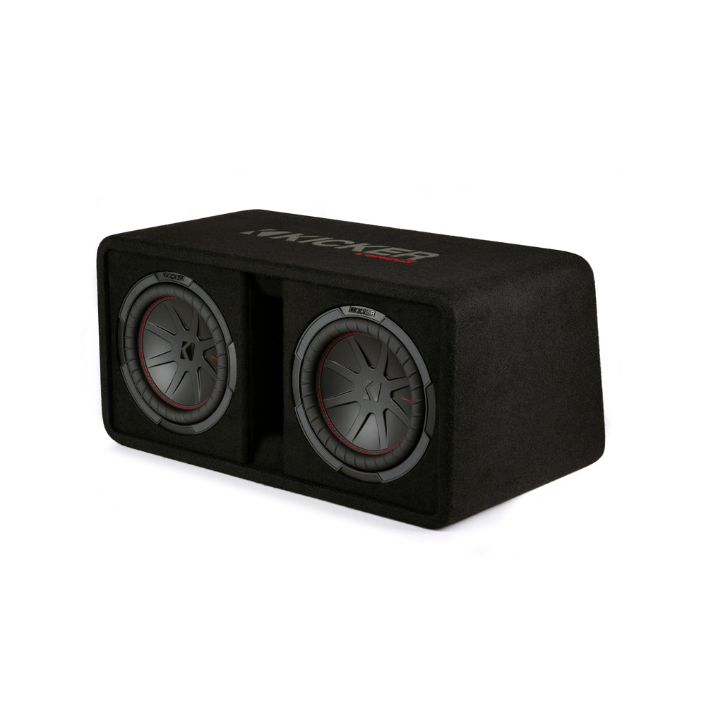 CompR Dual 10" Ported Loaded Enclosure - 2 Ohm