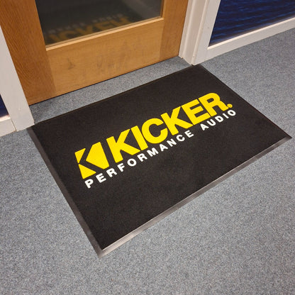 Kicker Audio Logo Floormat