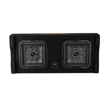 L7T Dual 12" Down Firing Loaded Enclosure - 2 Ohm