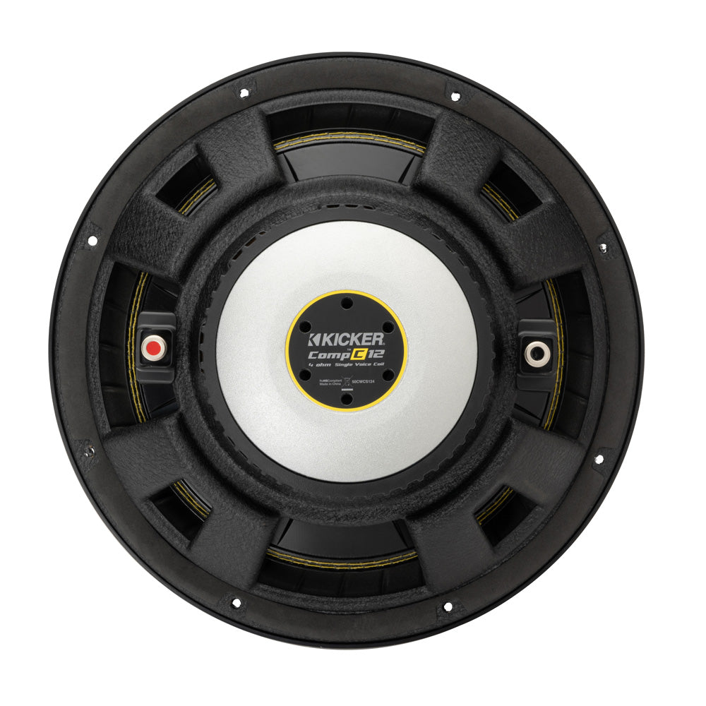 CompC 12" Single Voice Coil Subwoofer - 4 Ohm