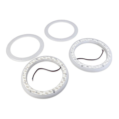 8.8" Weatherproof LED Lighted Step-down Speaker Ring, Pair, RoHS Compliant