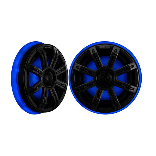 8.8" Weatherproof LED Lighted Step-down Speaker Ring, Pair, RoHS Compliant