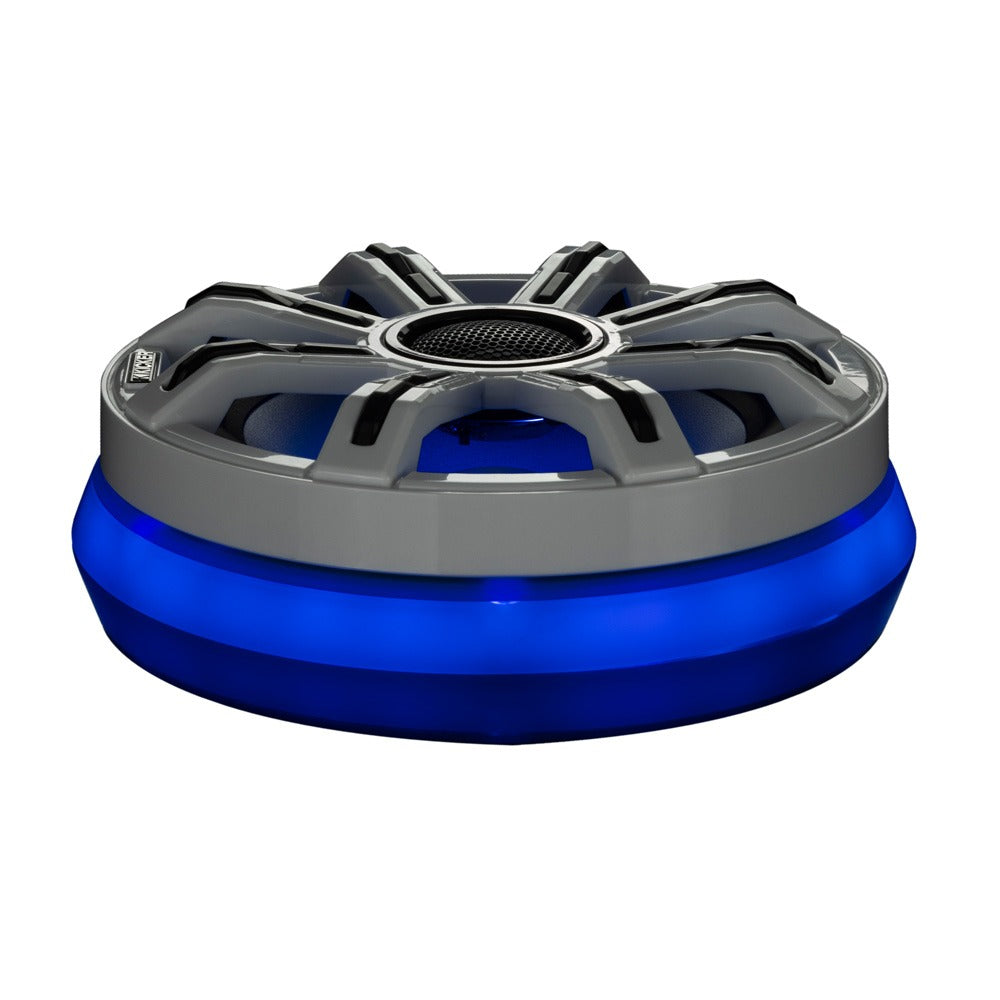 8.8" Weatherproof LED Lighted Step-down Speaker Ring, Pair, RoHS Compliant
