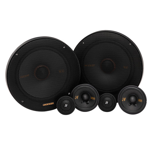 KS 6.5" (160 mm) 3 Way Component Speaker System