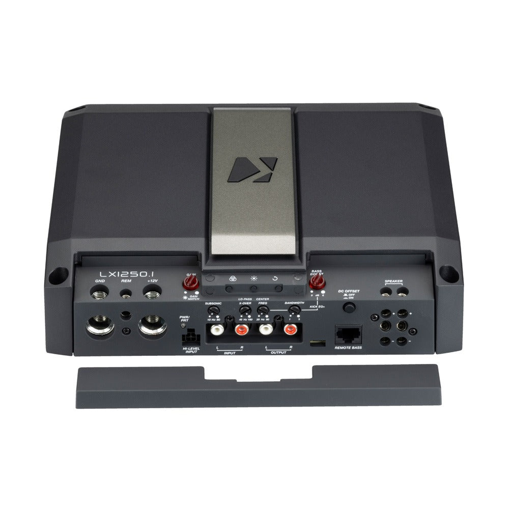 LX 1250W Monoblock Class D Subwoofer Amplifier w/ Smart Bass
