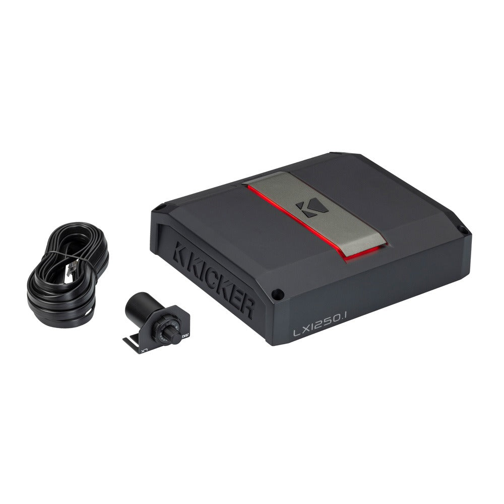 LX 1250W Monoblock Class D Subwoofer Amplifier w/ Smart Bass