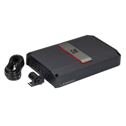 LX 3000W Monoblock Class D Subwoofer Amplifier w/ Smart Bass