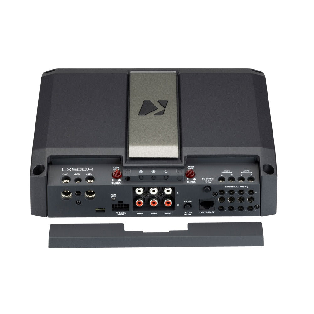 LX 500W 4 Channel Class D Full-Range Amplifier w/ DSP Features