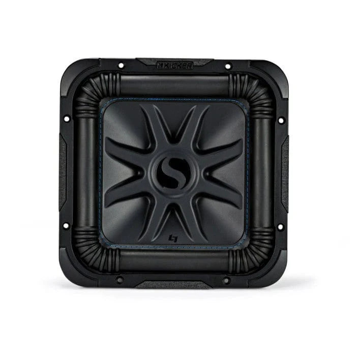 Kicker - Solo-Baric L7S 10 inch Square Dual Voice Coil Subwoofer - 4 Ohm