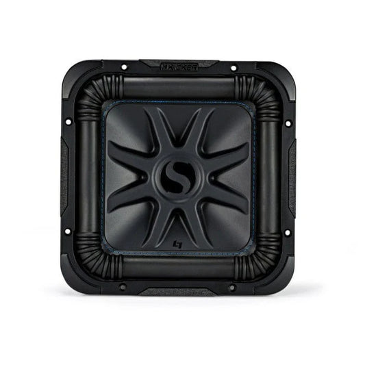 Kicker - Solo-Baric L7S 10 inch Square Dual Voice Coil Subwoofer - 4 Ohm