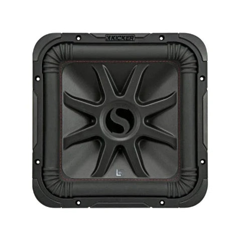 Kicker - L7R 12 inch Square Dual Voice Coil Subwoofer - 4 Ohm