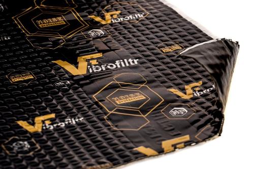 Vibrofiltr 1.5mm Sound Deadening 500mm x 350mm x 25 sheets ( 47ft2 or 4.4m2 )