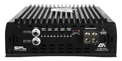 ESX VISION Digital Mono amplifier VX8000Pro 1 x 2500/4800/8000 Watts RMS @ 4/2/1 Ω