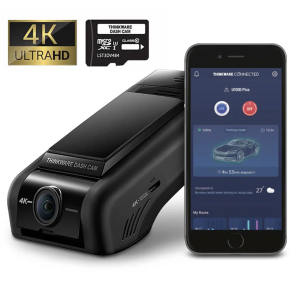 Thinkware U1000 Plus 4K UHD 1CH Front Only Dash Cam WiFi Bluetooth 64GB SD Card