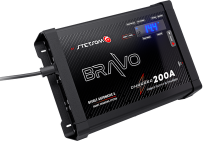 Stetsom BRAVO Charger 200A Power Supply Smart Charging