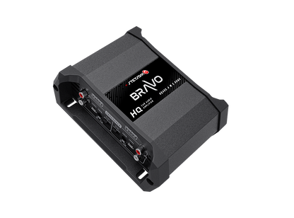 Stetsom Bravo HQ 400.4 Multichannel Car Audio Digital Amplifier - 2 Ohms Stable 4 Channel