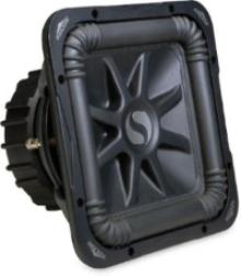 Kicker - L7R 12 inch Square Dual Voice Coil Subwoofer - 2 Ohm